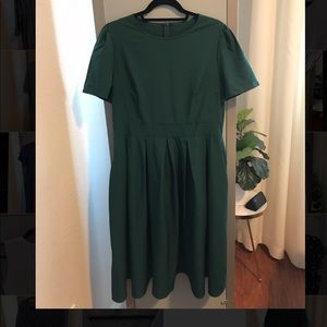 Forest Green Midi Dress